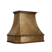 Artisan Custom Brass Curved Range Hood ATHB-06