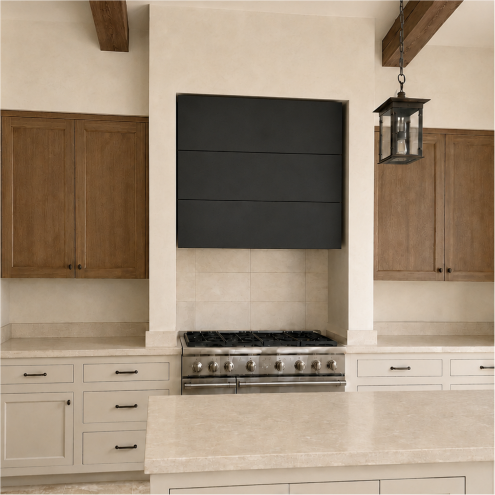Artisan Custom Zinc Box Range Hoods ATHZ-04