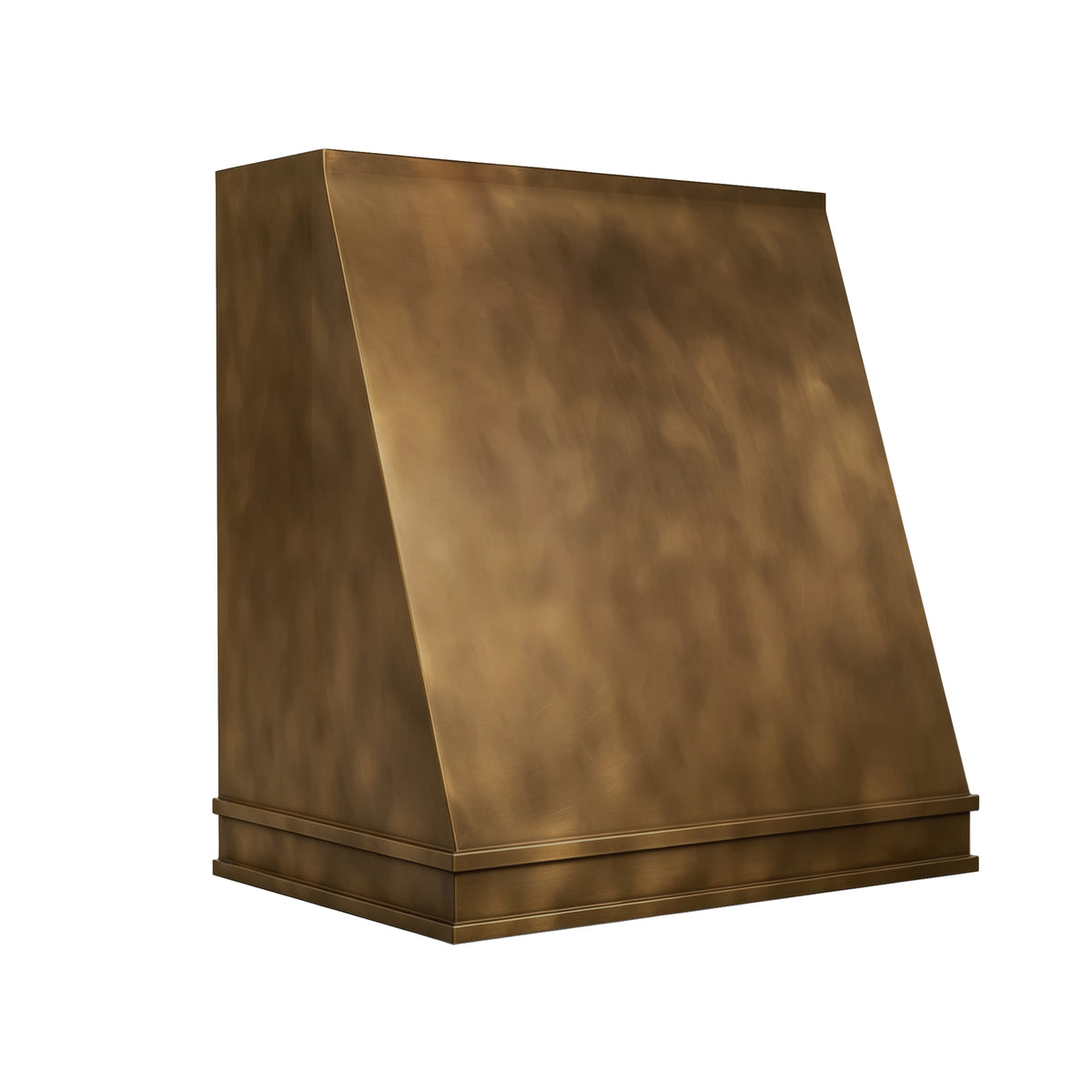 Artisan Tapered Custom Brass Range Hood ATHB-10