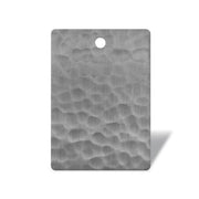 Artisan Vent Hood Hammered Stainless Steel Color Sample