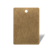 Artisan Vent Hood Non directional Antique Brass Color Sample