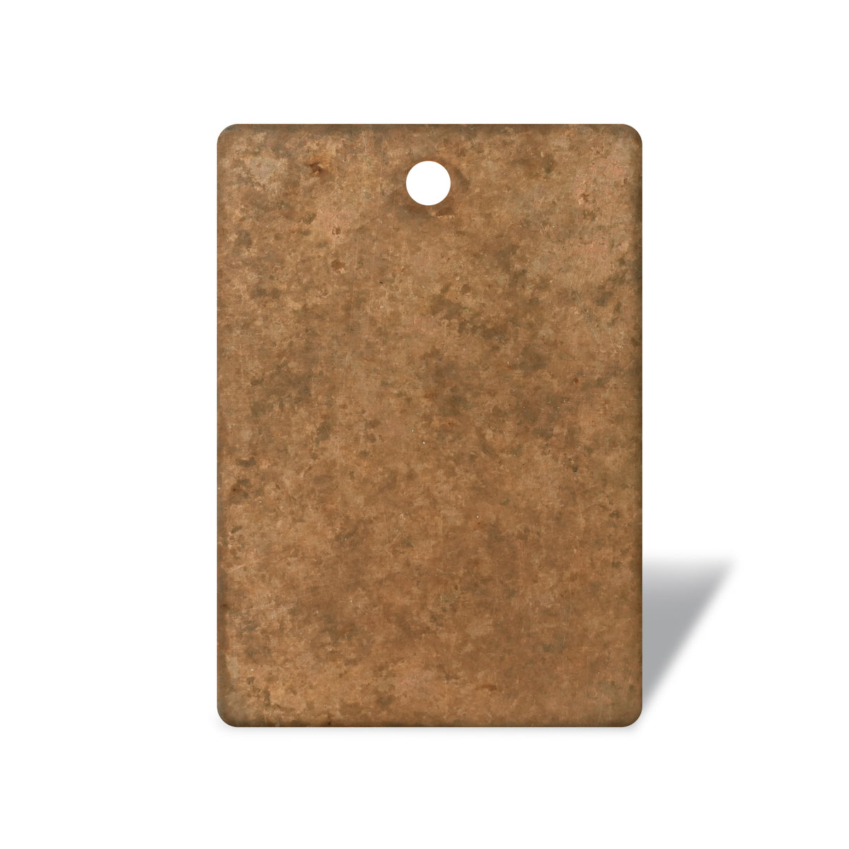 Artisan Vent Hood Weathered Copper Smooth Sample